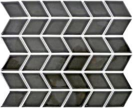 Mosaico Rombo FRECCIA NERA LUCIDO