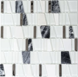 Mosaico Beach Bianco