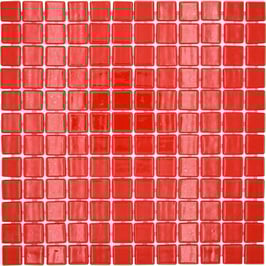 MOSAICO PURO POOL ROSSO 25mm