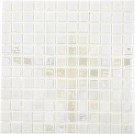 Mosaico ECO MOS 25/25 mm BIANCO METALLICO