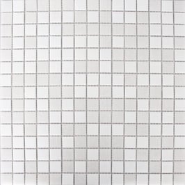 MOSAICO pasta di vetro MIX BIANCO