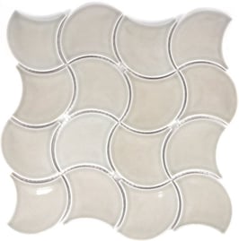 Mosaico Toscana PAZZI TAUPE LUCIDO