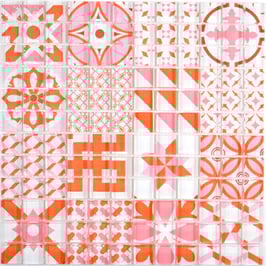 Mosaico Patchwork Optic Red