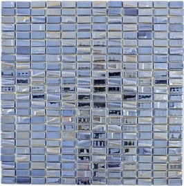 Mosaico ECO BRICK 12X25mm NERO 3D