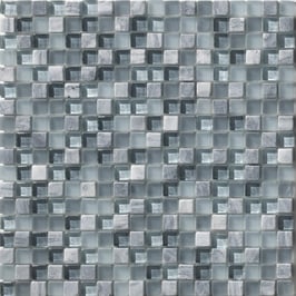 Mosaico 15mm Grey Glass