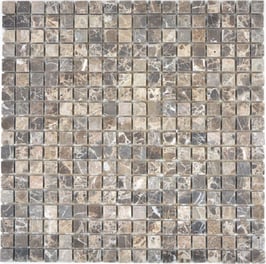 Mosaico Marmo 15mm Emperador anticato