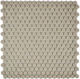 Mosaico Kuba ESAGONI 15mm TAUPE