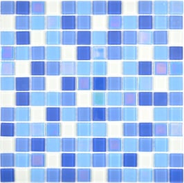 Mosaico vetro 23mm LIGHT MIX FOSFORESCENTE