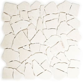 Mosaico Palladiana Marmo Botticino