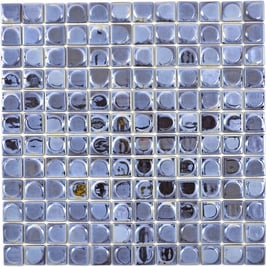 Mosaico ECO MOS 25/25 mm NERO ROTONDO 3D