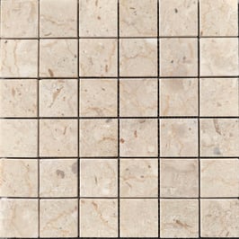 4,50 mq Mosaico 48x48 mm MARMO PERLATO SICILIA LUC.