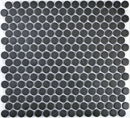 Mosaico ANTISCIVOLO Bottone NERO opaco