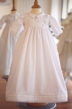 Robe baptême longue garçon Gabriel