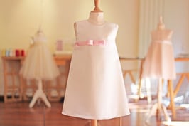 Robe Rosea coton ivoire