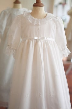 Robe baptême longue Sofia