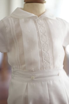 Ensemble cérémonie bébé Anatole