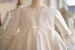 Robe baptême courte Clémence