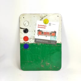 Moogoo Creative Africa | Magneetbord | Wit/Groen | 38x28cm