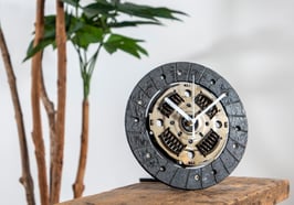 Klok - Koppeling - Grijs/Wit