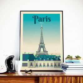 Travel poster | Parijs | 30x40cm
