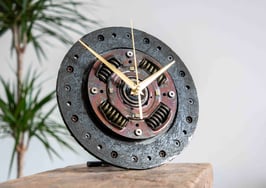 Klok - Koppeling - Paars/Goud