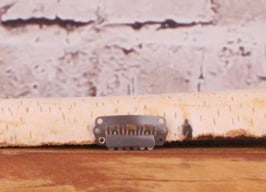 Toupetclipo (mit Silikonsteg) klein, braun