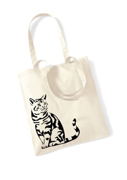 Stofftasche Katze
