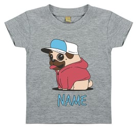 Babyshirt Burrli Cap mit Name
