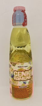 Genki Ramune Sparkling Water with Pineapple Flavour 200ml