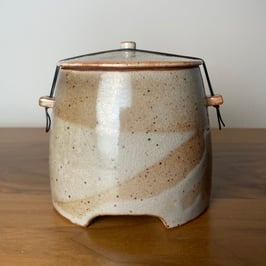 shino jar for coffee or tea