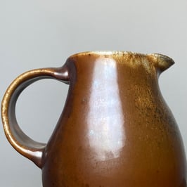 woodfired shino pitcher