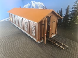 Art.-Nr. 30.020 RhB Lokschuppen Filisur