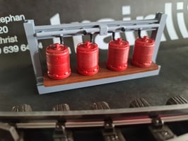 Weichenheizung  mit Propangasflaschen trainli®