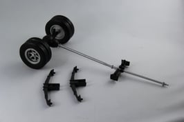 Art.-Nr. A 19.160 Hinterachse  Saurer mit Kardanwelle, ohne Holzpalette