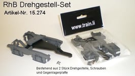 Art.-Nr. 15.274 RhB Drehgestell-Set
