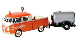 Art.Nr. 16.466  VW T1 Doppelkabine mit Tankanhänger