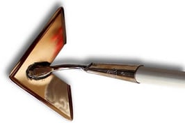 Binette cœur "COR" en alliage cuivre massif