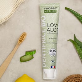 Zahncrème mit Aloe Vera und Zitrone