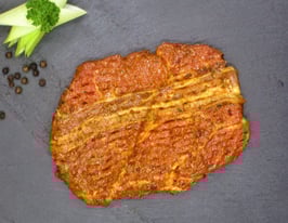 Holzfällersteak mariniert