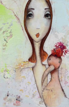 Funny friend - 41 cm x 27 cm