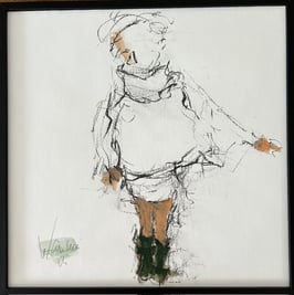 Karina Laru-Naú - Frauenskizze