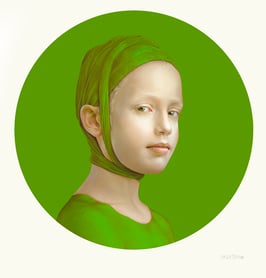 SALUSTIANO - JUNE green yellow II