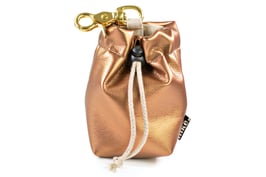 inke., Leckerlibeutel Gold, Kunstleder