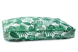 Lex & Max, Hundekissen Boxbed Leaves, 90 x 65 cm