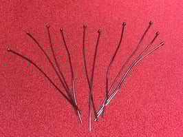 50 Nietstifte schwarz