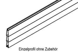 Einzelprofil ALU-FENCE JUEL