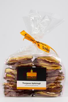 APFELRINGLI MIT SCHALE