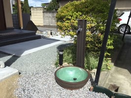 商品② 不凍栓カバー給水部穴有り  木目調８色　【在庫なし】受注後作成手配