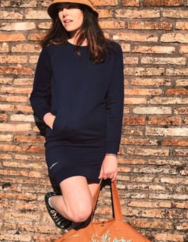 Robe sweat élégante