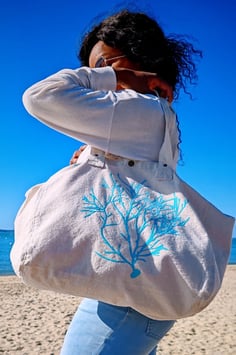 Sac toile "salicorne"